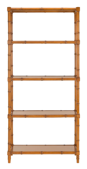 Safavieh Ebo Modern Coastal 4 Tier Etagere Brown ETG3500D