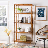 Safavieh Ebo Modern Coastal 4 Tier Etagere Brown ETG3500D