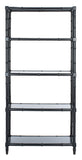 Safavieh Ebo Modern Coastal 4 Tier Etagere Black ETG3500E