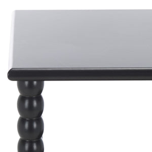 Safavieh Dilyn 4-Tier Shelving Unit - Stylish Vertical Storage For Books And Decor In Any Room Or Office Matte Black ETG5702B