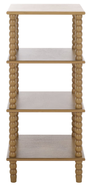 Safavieh Dilyn 4-Tier Shelving Unit - Stylish Vertical Storage For Books And Decor In Any Room Or Office Desert Brown ETG5702C
