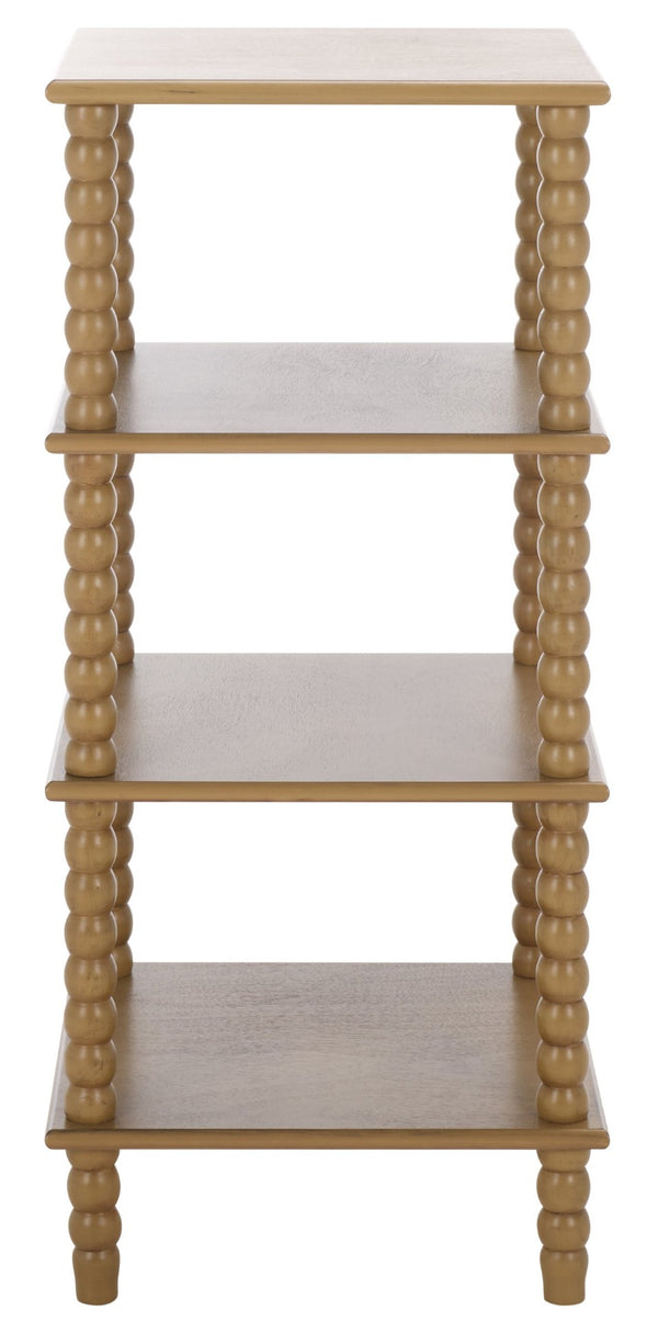 Safavieh Dilyn 4-Tier Shelving Unit - Stylish Vertical Storage For Books And Decor In Any Room Or Office Desert Brown ETG5702C
