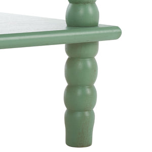 Safavieh Dilyn 4-Tier Shelving Unit - Stylish Vertical Storage For Books And Decor In Any Room Or Office Sage ETG5702D