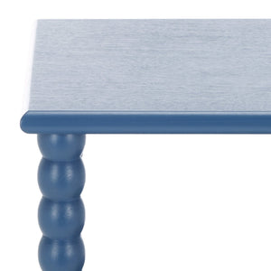 Safavieh Dilyn 4-Tier Shelving Unit - Stylish Vertical Storage For Books And Decor In Any Room Or Office Blue ETG5702E