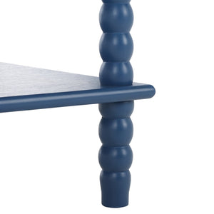 Safavieh Dilyn 4-Tier Shelving Unit - Stylish Vertical Storage For Books And Decor In Any Room Or Office Blue ETG5702E