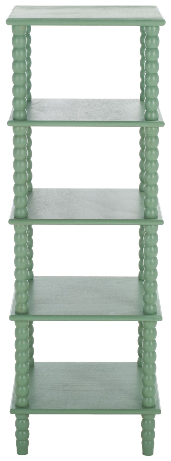 Safavieh Dilyn 5-Tier Shelving Unit - Stylish Storage Solution For Home, Office, And Compact Spaces Sage ETG5703D