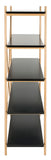 Safavieh Rigby 5 Tier Etagere Black/Gold ETG6206B