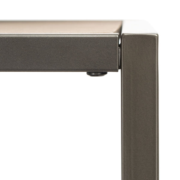 Safavieh Jola 5-Shelf Etagere With Drawer - Stylish Rustic Oak & Gunmetal Display Unit For Home Organization ETG6400A