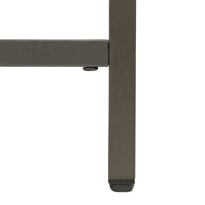 Safavieh Jola 5-Shelf Etagere With Drawer - Stylish Rustic Oak & Gunmetal Display Unit For Home Organization ETG6400A