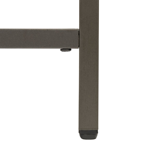 Safavieh Jola 5-Shelf Etagere With Drawer - Stylish Rustic Oak & Gunmetal Display Unit For Home Organization ETG6400A