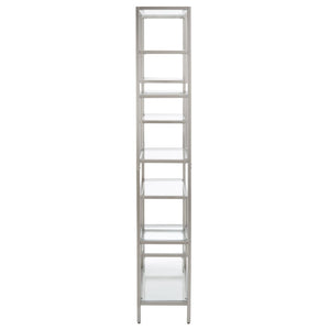 Safavieh Ramie Etagere With Staggered Shelves For Stylish Display In Living Rooms, Offices, And Entryways Silver ETG6404B