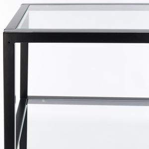 Safavieh Ramie Etagere With Staggered Shelves For Stylish Display In Living Rooms, Offices, And Entryways Matte Black ETG6404C