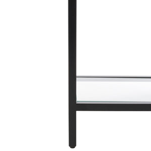 Safavieh Ramie Etagere With Staggered Shelves For Stylish Display In Living Rooms, Offices, And Entryways Matte Black ETG6404C