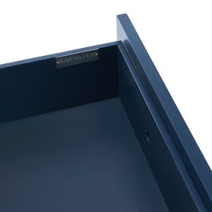 Safavieh Johni Etagere With 5 Open Shelves And 1 Stylish Drawer For Elegant Home Organization And Display Navy ETG9200A