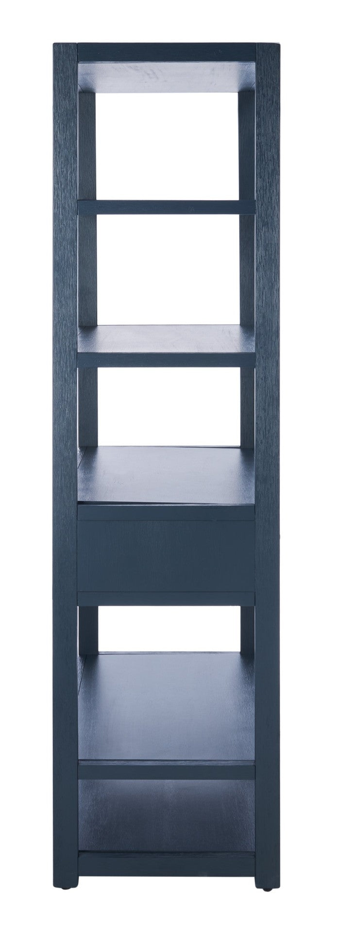 Safavieh Johni Etagere With 5 Open Shelves And 1 Stylish Drawer For Elegant Home Organization And Display Navy ETG9200A