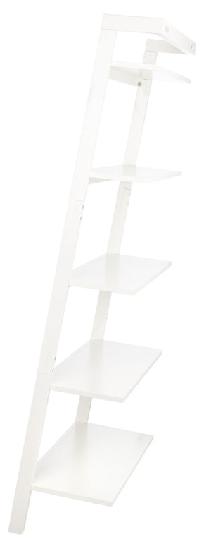 Safavieh Beauregard 5-Tier Leaning Etagere - Industrial Farmhouse Design For Stylish Storage & Display White ETG9402B
