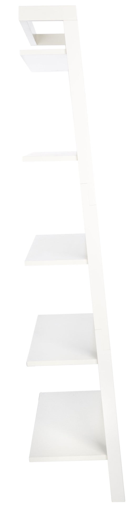 Safavieh Beauregard 5-Tier Leaning Etagere - Industrial Farmhouse Design For Stylish Storage & Display White ETG9402B