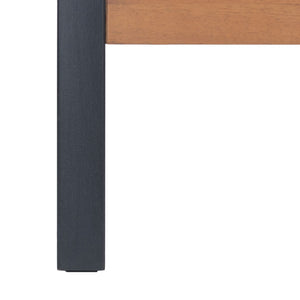 Safavieh Yassi 5-Tier Leaning Etagere - Rustic Storage Solution For Small Spaces With Stylish Open Shelving Natural / Charcoal ETG9403A