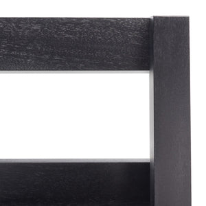 Safavieh Lavina 3-Shelf Etagere With Drawer - Stylish Industrial Storage Solution For Any Space Black ETG9404D