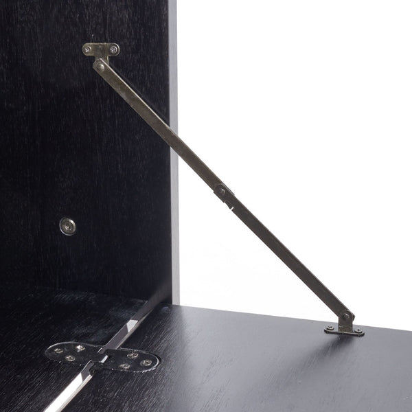 Safavieh Lavina 3-Shelf Etagere With Drawer - Stylish Industrial Storage Solution For Any Space Black ETG9404D