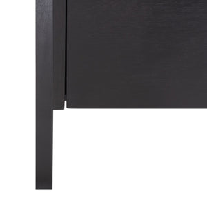 Safavieh Lavina 3-Shelf Etagere With Drawer - Stylish Industrial Storage Solution For Any Space Black ETG9404D