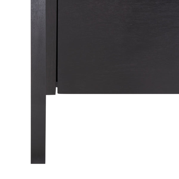 Safavieh Lavina 3-Shelf Etagere With Drawer - Stylish Industrial Storage Solution For Any Space Black ETG9404D