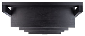Safavieh Lavina 3-Shelf Etagere With Drawer - Stylish Industrial Storage Solution For Any Space Black ETG9404D