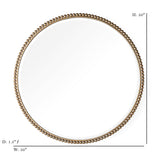 Eres Mirror Antique Gold ETT190027 Zentique