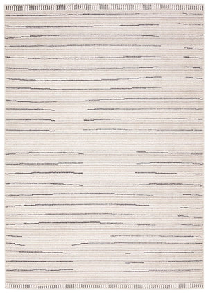 Jaipur Living Eva Regious Eva02 Powerloomed Machinemade 100% Polyester Lines Stripes Indoor Rug Ivory 100% Polyester Rug160961