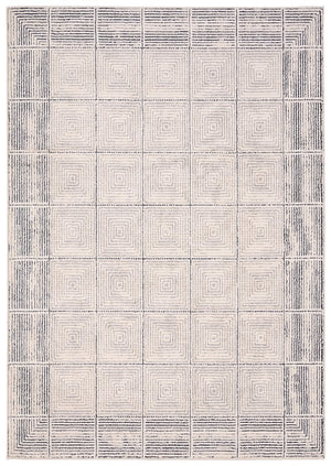 Jaipur Living Eva Quadrant Eva03 Powerloomed Machinemade 100% Polyester Geometric Geometric Indoor Rug Ivory 100% Polyester Rug160962