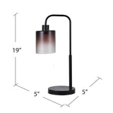 Oliver Ombre Task Lamp EVAER1684 Evolution by Crestview Collection