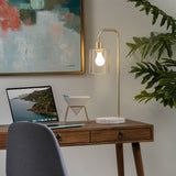 Keesee Gold & Terrazzo Task Lamp EVAER1685 Evolution by Crestview Collection