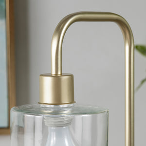 Keesee Gold & Terrazzo Task Lamp EVAER1685 Evolution by Crestview Collection