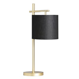 Sabrina Black And Gold Task Lamp EVAER1696 Evolution by Crestview Collection