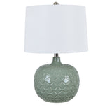 25" Navy Blue Ceramic Lamp AP2248 Evolution by Crestview Collection