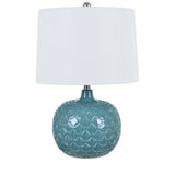 25" Navy Blue Ceramic Lamp AP2248 Evolution by Crestview Collection