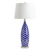 Mya Blue Fish Lamp EVAP2576 Evolution by Crestview Collection