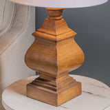 Georgia 29.5" Resin Wood Table Lamp EVAVP1207WD Evolution by Crestview Collection