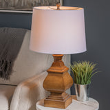 Georgia 29.5" Resin Wood Table Lamp EVAVP1207WD Evolution by Crestview Collection