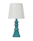 Whittier Blue Table Lamp EVAVP1349BU Evolution by Crestview Collection