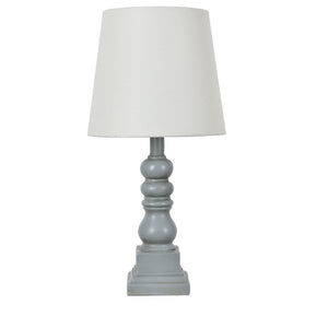 Whittier Gray Table Lamp EVAVP1349GRY Evolution by Crestview Collection