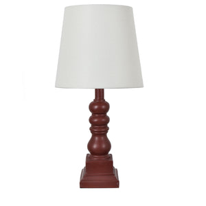 Whittier Red Table Lamp EVAVP1349RD Evolution by Crestview Collection