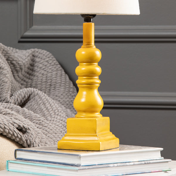Whittier Ochre Table Lamp EVAVP1349YW Evolution by Crestview Collection