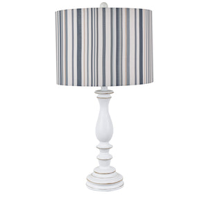 Maribelle Multi Stripe Table Lamp EVAVP1628 Evolution by Crestview Collection