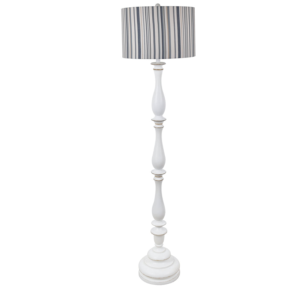 Maribelle Multi Stripe Floor Lamp EVAVP1629 Evolution by Crestview Collection