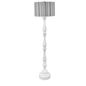 Maribelle Multi Stripe Floor Lamp EVAVP1629 Evolution by Crestview Collection