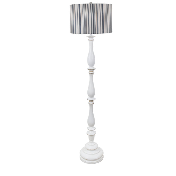 Maribelle Multi Stripe Floor Lamp EVAVP1629 Evolution by Crestview Collection