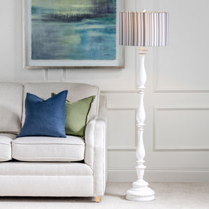 Maribelle Multi Stripe Floor Lamp EVAVP1629 Evolution by Crestview Collection