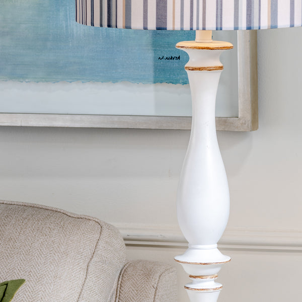 Maribelle Multi Stripe Floor Lamp EVAVP1629 Evolution by Crestview Collection