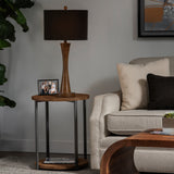 Kuala Gray Resin Table Lamp EVAVP1675GRY Evolution by Crestview Collection